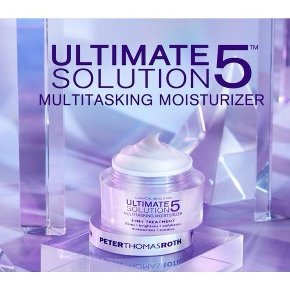 5/$25❣️Peter Thomas Roth Ultimate Solution 5 Multitasking Moisturizer SAMPLE - Picture 2 of 8